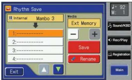 ROLAND Music Atelier AT-900 - Saving User Rhythms to the User Memory or USB Memory - 2