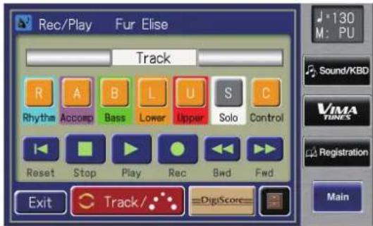 ROLAND Music Atelier AT-900 - Touch  on the Main Screen. - 1