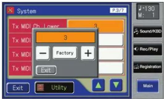 ROLAND Music Atelier AT-900 - Touch  to change the setting. - 1