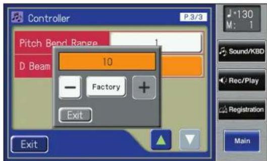 ROLAND Music Atelier AT-900 - Adjusting the Sensitivity of the D Beam Controller - 2