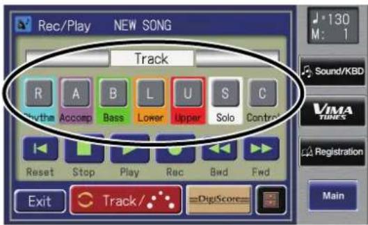 ROLAND Music Atelier AT-900 - What is a Track Button? - 1