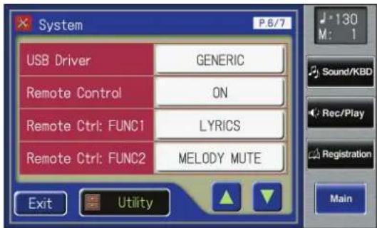 ROLAND Music Atelier AT-900 - Turning the Remote Function On/Off - 1