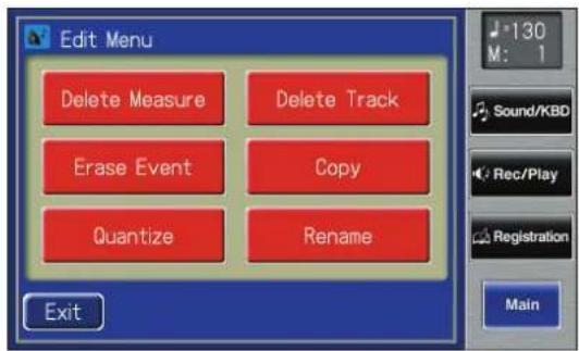 ROLAND Music Atelier AT-900 - In the Utility screen, touch . - 1
