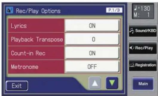 ROLAND Music Atelier AT-900 - Switching the Display of Lyrics On or Off - 1