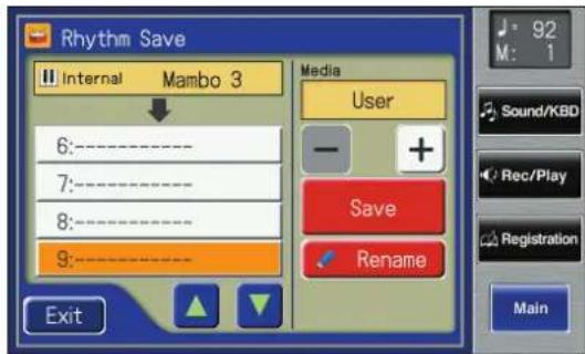 ROLAND Music Atelier AT-900 - Saving User Rhythms to the User Memory or USB Memory - 3