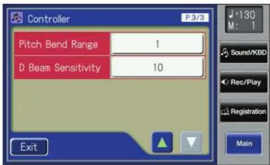 ROLAND Music Atelier AT-900 - Changing the Pitch Bend Range - 1