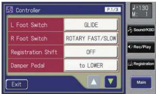 ROLAND Music Atelier AT-900 - Selecting the Keyboard Affected by the Damper Pedal - 1