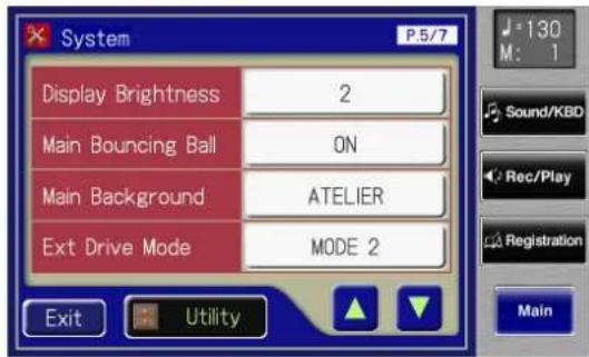 ROLAND Music Atelier AT-900 - Eliminating the Bouncing Ball from the Main Screen - 1