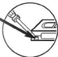 LG S11HP - Cover the hole with cellophane tape - - 1