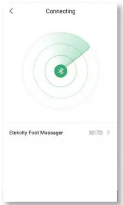 Connecting Etekcity Foot Massager 00:7D >