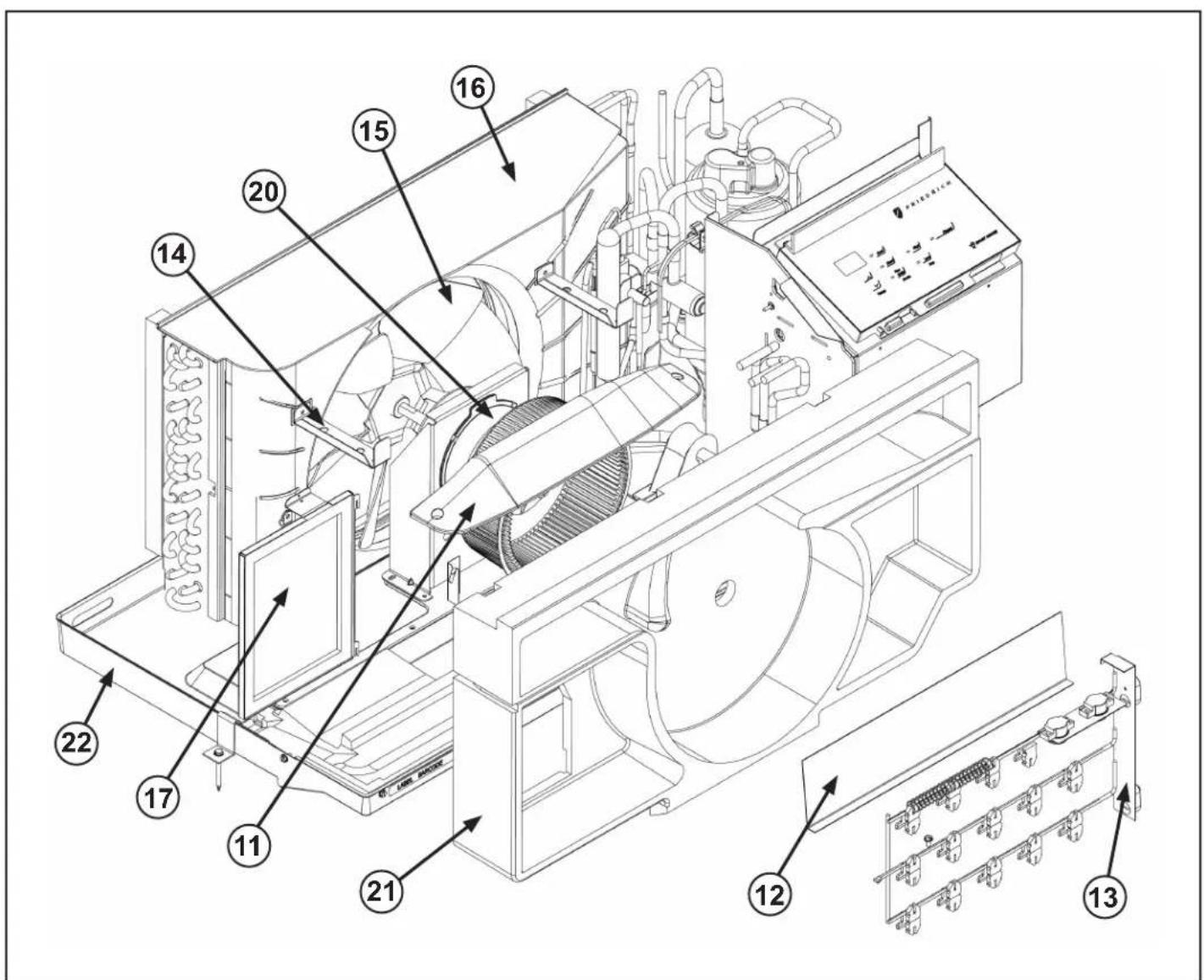 Friedrich PDH12K3SE - PTAC SYSTEM COMPONENTS (CONT'D) - 1