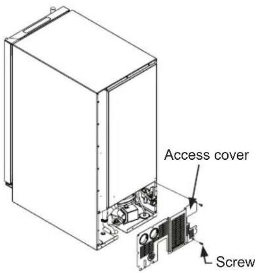 Access cover Screw
