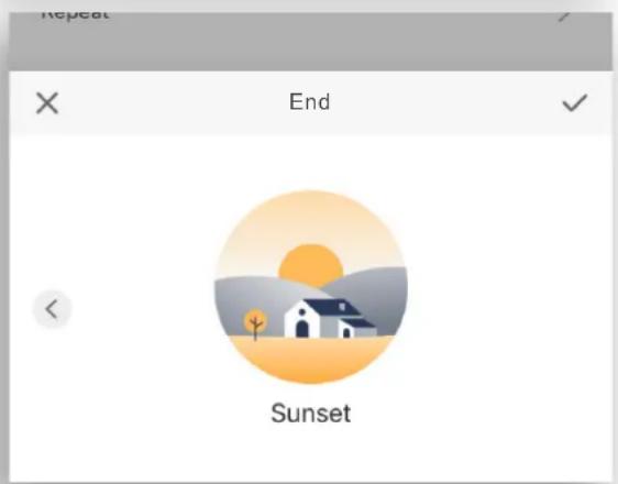 Repeat End Sunset