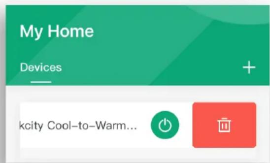 My Home Devices + kcity Cool-to-Warm...