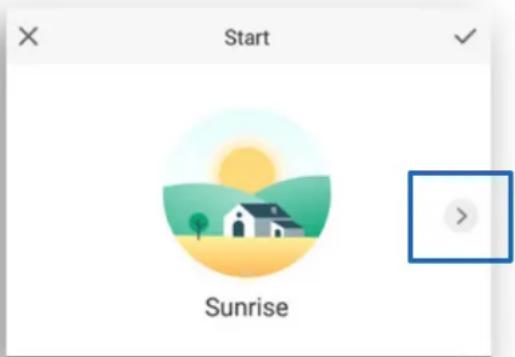 Start Sunrise