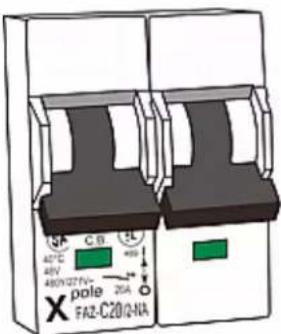 42°C 40V 480N/20FV- pole FAZ-C2010-NA