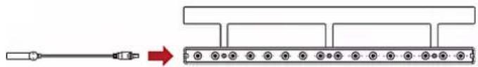 Raritan Dominion PX3-5146R - ▶ To install a blade extension strip: - 1