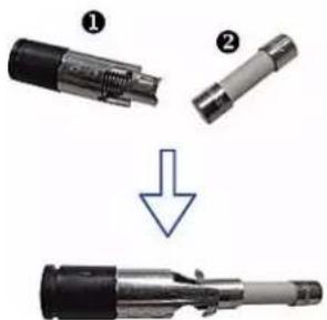 Raritan Dominion PX3-5146R - To replace a fuse on 1U PDUs: - 2