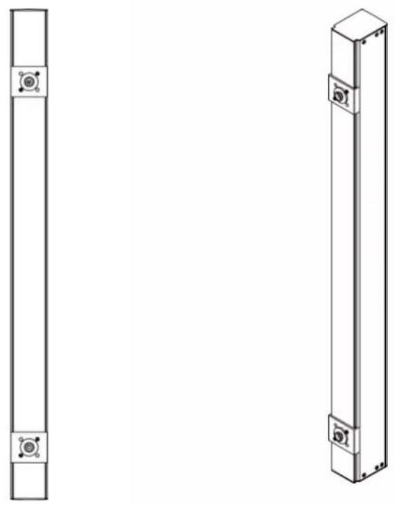 Raritan Dominion PX3-5146R - Mounting Zero U Models Using Button Mount - 1