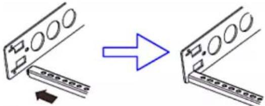Diagram showing a device transitioning from a rectangular panel to a 3D rectangular panel, with an arrow indicating the process.
