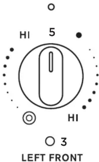 HI 5 HI 3 LEFT FRONT