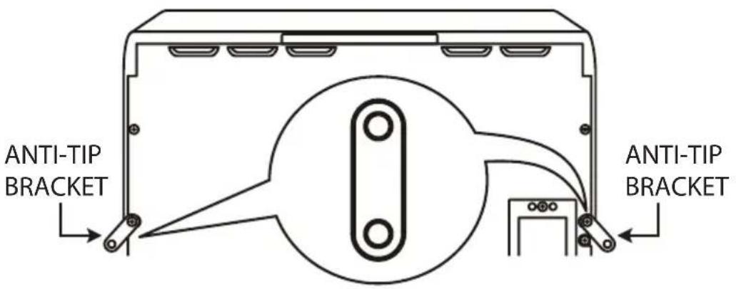 ANTI-TIP BRACKET ANTI-TIP BRACKET