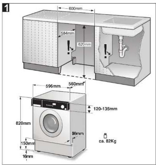 SMEG LB107N - Applicazione dello zoccolo - 1