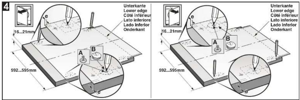 SMEG LB107N - ISTRUZIONI DI MONTAGGIO DELLE LAVATRICI INTEGRABILI CON FRONTALINO SCOPERTO - 1