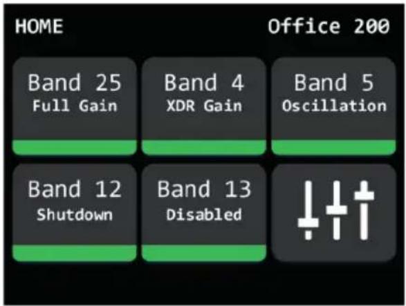 HOME Band 25 Full Gain Band 4 XDR Gain Band 5 Oscillation Band 12 Shutdown Band 13 Disabled Office 200