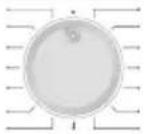 TEKA LSI5 1481 EU EXP - 7) SPIN SPEED INDICATOR LIGHTS - 1