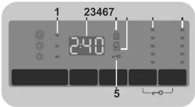 1 23467 2:40 5