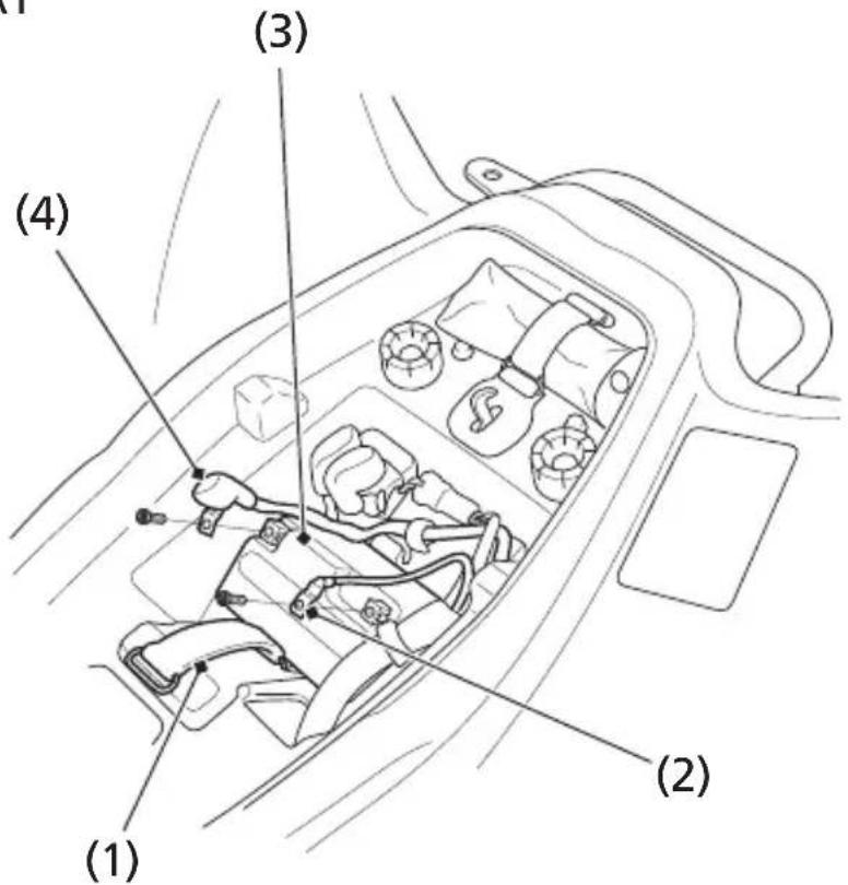 Honda TRX90X (2017) - UNDER SEAT - 1