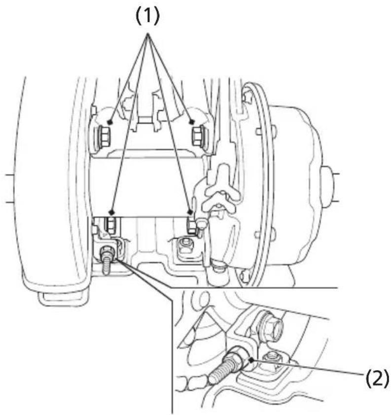 Honda TRX90X (2017) - Adjustment - 1
