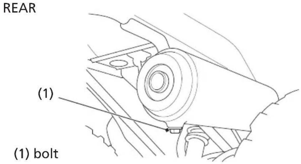 Honda TRX90X (2017) - Valve Inspection - 1