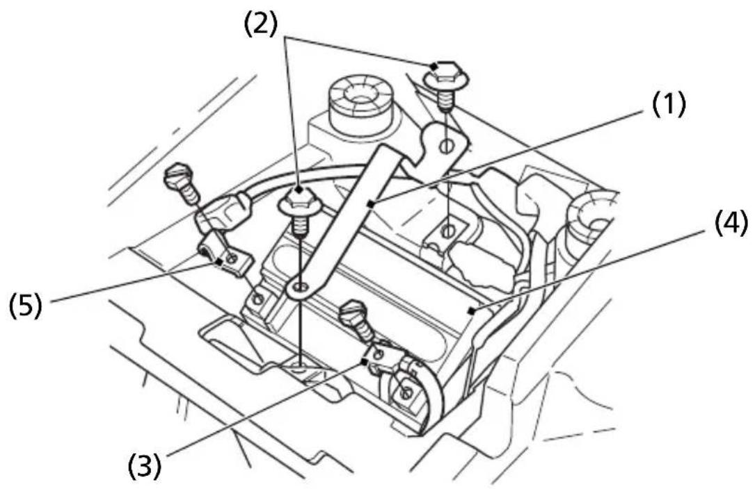 Honda TRX250X (2014) - UNDER SEAT - 1