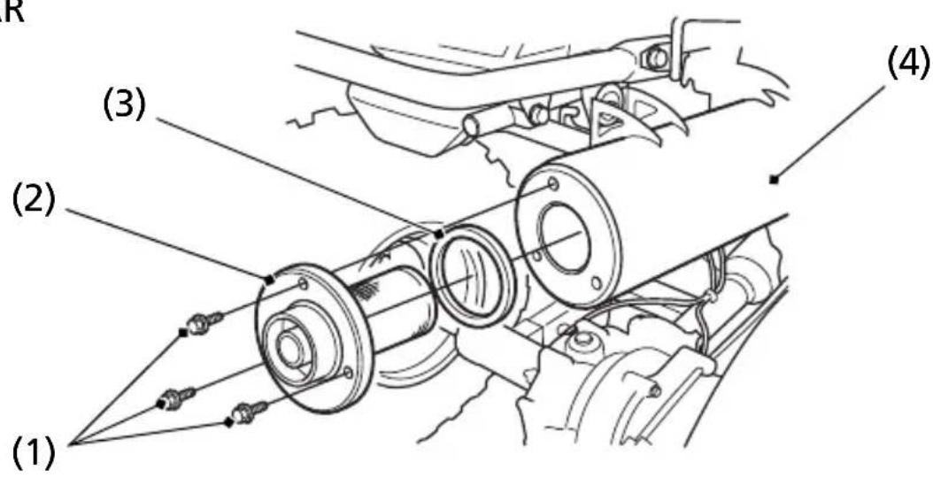Honda TRX250X (2014) - Valve Inspection - 1