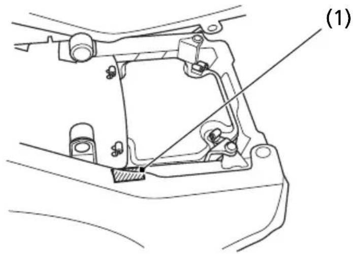 Honda TRX250X (2014) - UNDER SEAT - 1