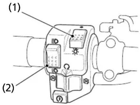 Honda TRX250X (2014) - LEFT HANDLEBAR - 1