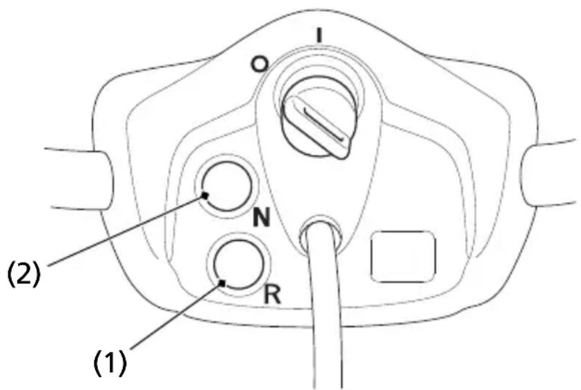 Honda TRX250X (2014) - CENTER OF HANDLEBAR - 1