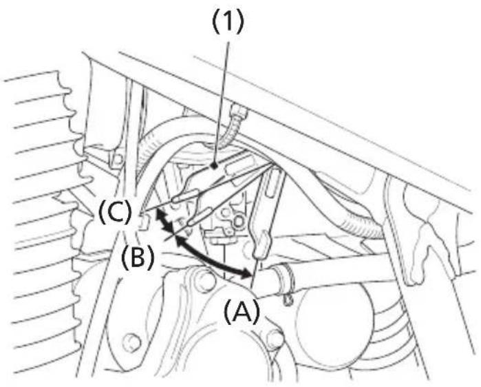 Honda TRX400X (2014) - Choke Lever - 1