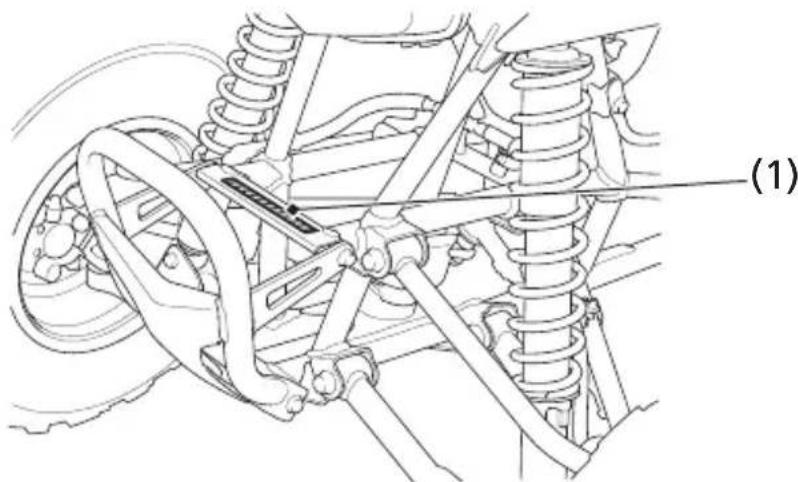 Honda TRX400X (2014) - Serial Numbers - 1