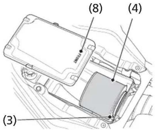 Honda TRX400X (2014) - UNDER SEAT - 2