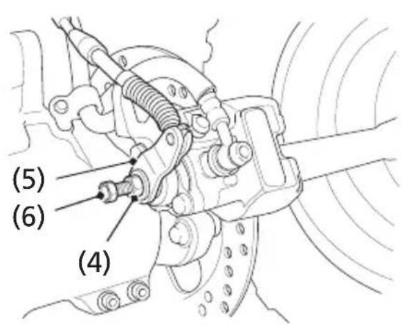 Honda TRX400X (2014) - LEFT HANDLEBAR REAR - 2