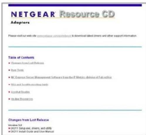 NETGEAR GA311 - For Windows XP, 2000, Me, and 98SE Users - 2