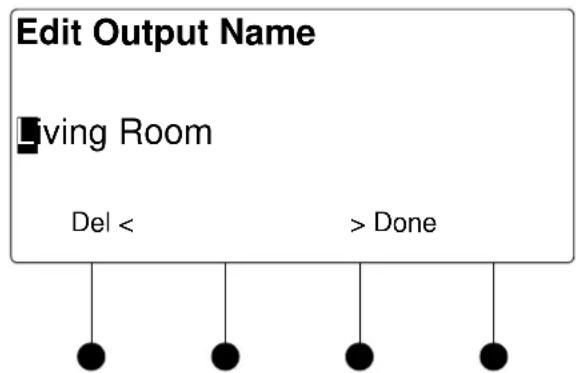 Crestron DMCO-33 - Name/Rename an Output - 1