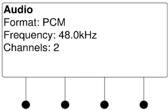 Audio Format: PCM Frequency: 48.0kHz Channels: 2
