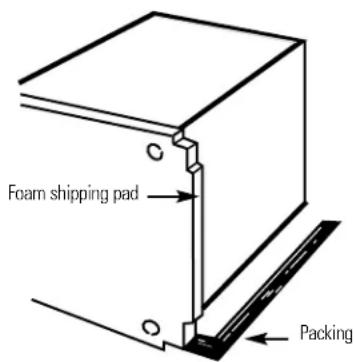 Foam shipping pad Packing