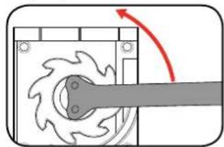 Ozito BJK-1010 - Replacing the Blade - 2