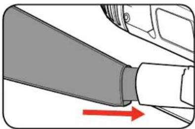 Ozito BJK-1010 - Attaching the Dust Bag - 2