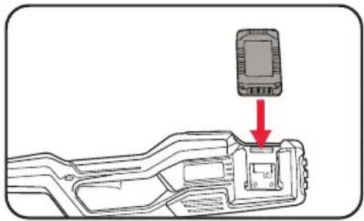 Ozito PXGMTK-4182 - Installing and Removing the Batteries - 1